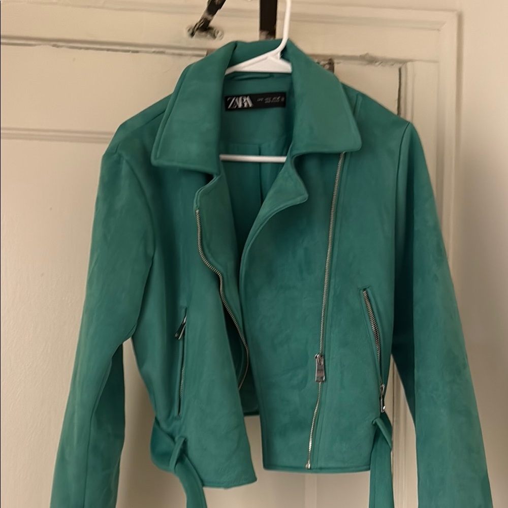 Zara Women's Teal Jacket